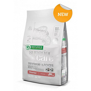 Natures P Superior care fehér kutya GF kölyökkutya starter lazac minden fajta 10 kg Natures P Superior care fehér kutya GF kölyökkutya starter lazac minden fajta 10 kg