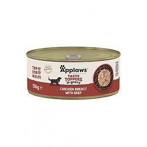 Applaws Dog konz. Toppers Gravy csirke marhahússal 156g Applaws Dog konz. Toppers Gravy csirke marhahússal 156g