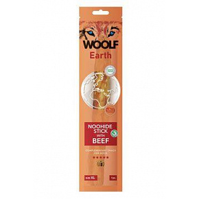 WOOLF Earth temetkezés. NooHide XL Rúd marhahússal 85g WOOLF Earth temetkezés. NooHide XL Rúd marhahússal 85g