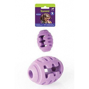 Kutyajáték Aroma Rugby jutalomfalat doboz, 8cm Kutyajáték Aroma Rugby jutalomfalat doboz, 8cm