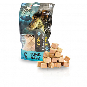 KIDDOG SUPER PREMIUM 100% tonhal - tiszta húsdarabok fagyasztva szárítva 50 g