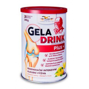 Geladrink Plus citrom plv 340g