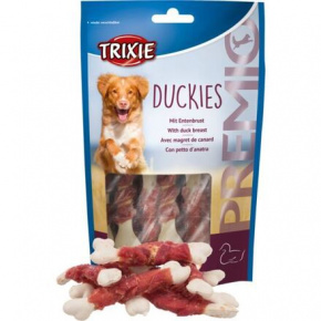 Premio DUCKIES csontok kalciummal, kacsahússal bevonva 100g