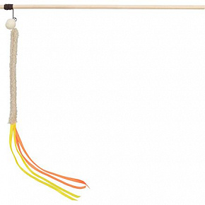 Játékrúd rojtokkal, műanyag/rétegelt lemez, 40 cm Játékrúd rojtokkal, műanyag/rétegelt lemez, 40 cm