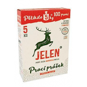 Jelen mosópor 100 mosás, 5 kg DOBOZ