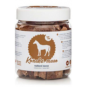 Nyers Nyers csemege fagyasztva szárított lóhús 80g Nyers Nyers csemege fagyasztva szárított lóhús 80g