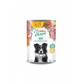 Calibra KONZERVA dog Adult Verve Wild Boar & Beef 6 x 400g