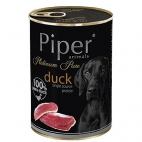 PIPER PLATINUM PURE tiszta kacsa, konzerv kutyáknak 400 g