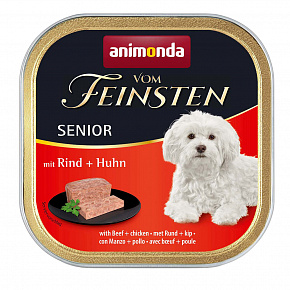 ANIMONDA pate SENIOR - marhahús, csirke kutyáknak 150g