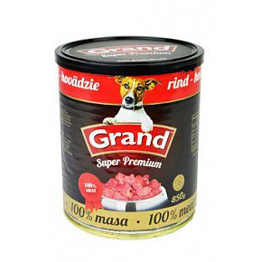 GRAND Dog konz. SuperPremium marhahús 850g GRAND Dog konz. SuperPremium marhahús 850g