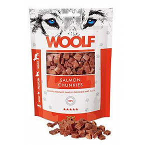 WOOLF Classic származás. Lazac Chunkies 100g WOOLF Classic származás. Lazac Chunkies 100g