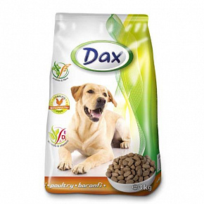 DAX Dog szárnyas ízesítésű kutyatáp 10kg