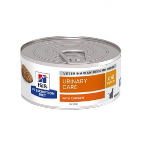 HILLS Diet Feline c/d Multicare Csirke KONZ 156 g