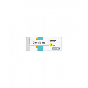 Cink tbl. 120 x 15 mg Generica