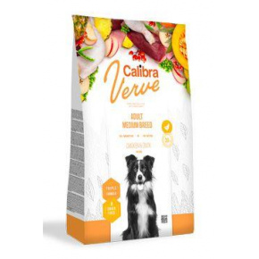 Calibra Dog Verve GF Adult Medium csirke és kacsa 12kg