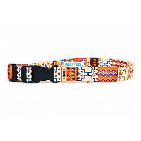 MATTEO Collar Plastic Buckle Boho 40-70 cm - obojek pro psy