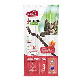 Csemege macska YUMMIES lazac és pisztráng 3db Zolux