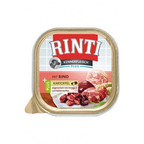 Rinti Dog Kennerfleisch marhahús kád 300g Rinti Dog Kennerfleisch marhahús kád 300g