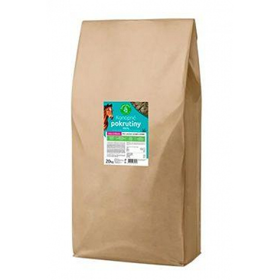 Kendertorta gránát/lapok formájában BIO 20 kg