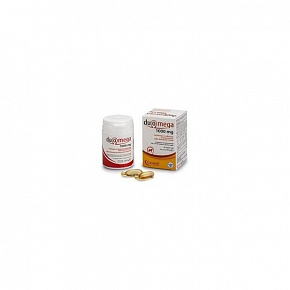 Duomega Dogs 1000 mg közepes és nagy kutyáknak 30 kapszula. Duomega Dogs 1000 mg közepes és nagy kutyáknak 30 kapszula.