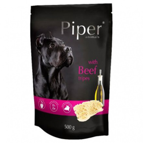 PIPER marhapörkölttel, zsebben kutyáknak 500g