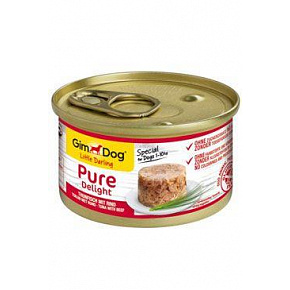 GimDog Pure Delight konz. tonhal&marhahús 85g