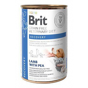 Brit VD Dog+Cat GF konz Recovery 400g Brit VD Dog+Cat GF konz Recovery 400g