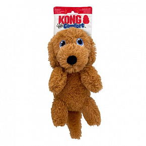 Kong Puppy Goldie játék sípolóval kölyökkutyáknak poliészter M Kong Puppy Goldie játék sípolóval kölyökkutyáknak poliészter M