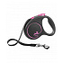 FLEXI Black Design póráz 5m/15kg rózsaszín