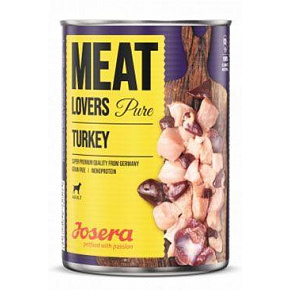 Josera Dog konz. Meat Lovers Pure pulyka 400g