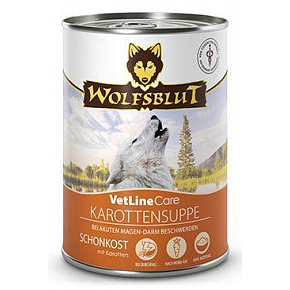 Wolfsblut Dog VetLine Care Sárgarépa Leves konz. 395g