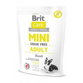 BRIT Care dog MINI Gabonamentes Felnőtt Bárány 400 g BRIT Care dog MINI Gabonamentes Felnőtt Bárány 400 g