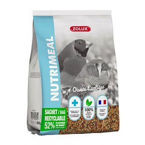 Etetőanyag egzotikus madaraknak NUTRIMEAL 800g Zolux