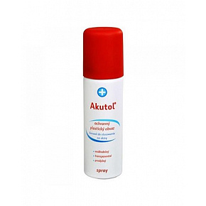 Akutol spray műanyag kötszer védő 60 ml