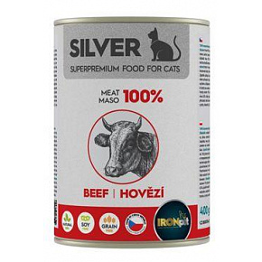 IRONpet Silver Cat konz. Marhahús 400g
