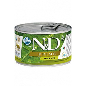 N&D DOG PRIME Adult Vadkan & Alma Mini 140g N&D DOG PRIME Adult Vadkan & Alma Mini 140g