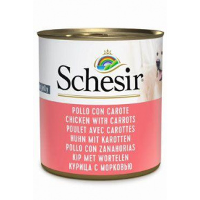 Schesir Dog Cons. Felnőtt csirke/répa 285g