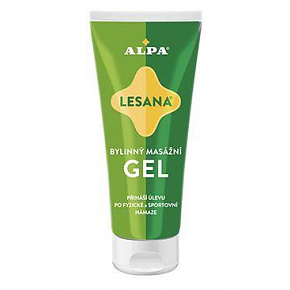 Alpa gyógynövényes masszázsgél Lesana 100ml