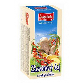 Apotheke Gyömbér és homoktövis tea 20x2g