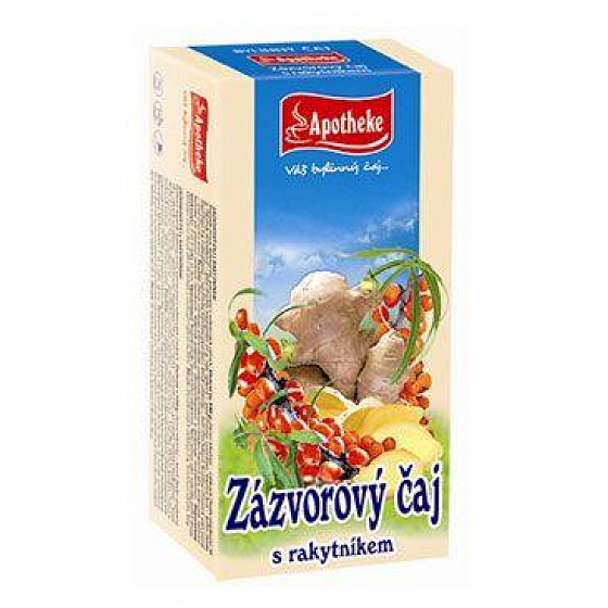 Apotheke Gyömbér és homoktövis tea 20x2g