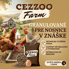 Cezzoo Farm tojótyúkoknak szánt granulált takarmány 25kg