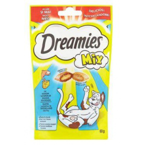 Dreamies macskaeledel lazaccal és sajttal 60g