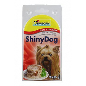 Gimborn ShinyDog konz. csirke&marhahús 2x85g Gimborn ShinyDog konz. csirke&marhahús 2x85g