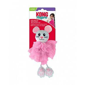 Kong Cat Flingaroo Tutu egér játék, kék és rózsaszín, poliészter