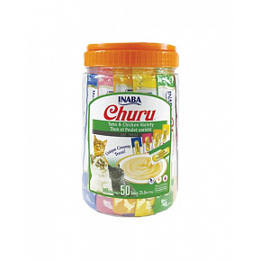 Churu Cat BOX Tonhal & Csirke Változatok 50x14g