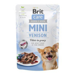 Brit Care Dog Mini szarvasfilé mártásban 85g