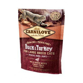 Carnilove Cat LB kacsa és pulyka izom, csont, ízület 400g