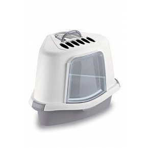 WC macska CATHY sarok fedett szürke Zolux szürke WC macska CATHY sarok fedett szürke Zolux szürke