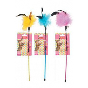 Játék macska rúd Feather Duster mix színek Zolux Játék macska rúd Feather Duster mix színek Zolux