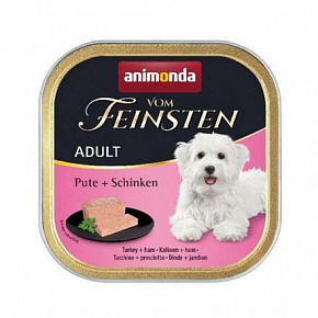 ANIMONDA pástétom ADULT (LIGHT LUNCH) - pulyka + sonka kutyáknak 150g ANIMONDA pástétom ADULT (LIGHT LUNCH) - pulyka + sonka kutyáknak 150g